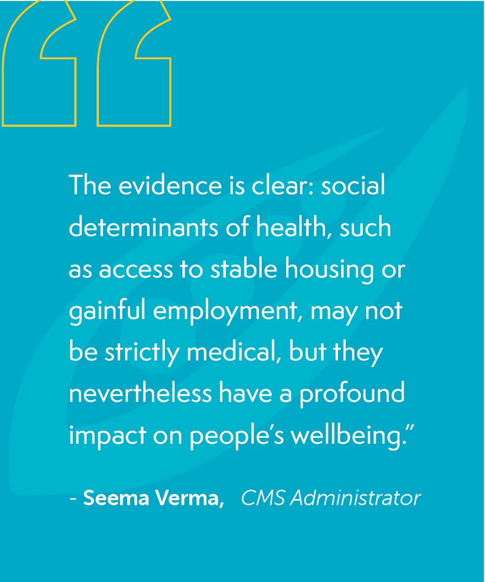 The evidence is clear, SDOH, such as access to stable housing or gainful employment, may not be strictly medical, but nevertheless have a profound impact on people's wellbeing