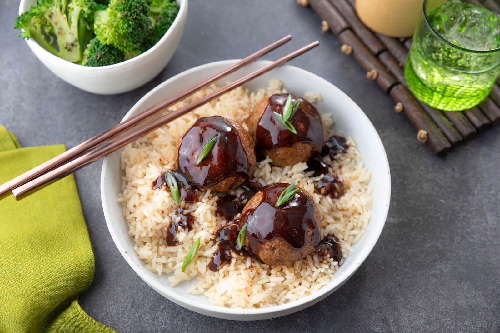 Protein+ Meal Korean Meatballs